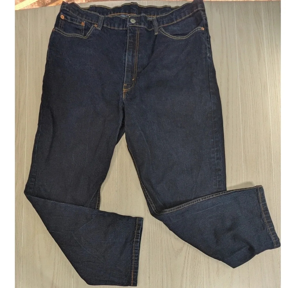 Levi's 550 Men's Jeans 42x30 Dark Wash Relaxed Fit